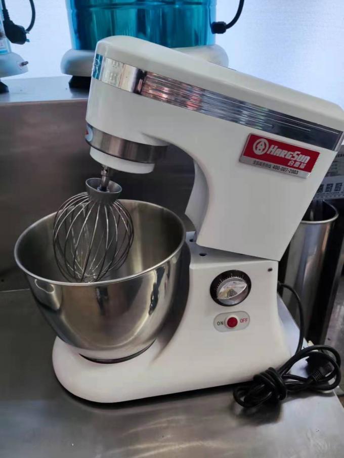 Commercial Cake Mixer Machine Heavy Duty 300W 130r/min White Color
