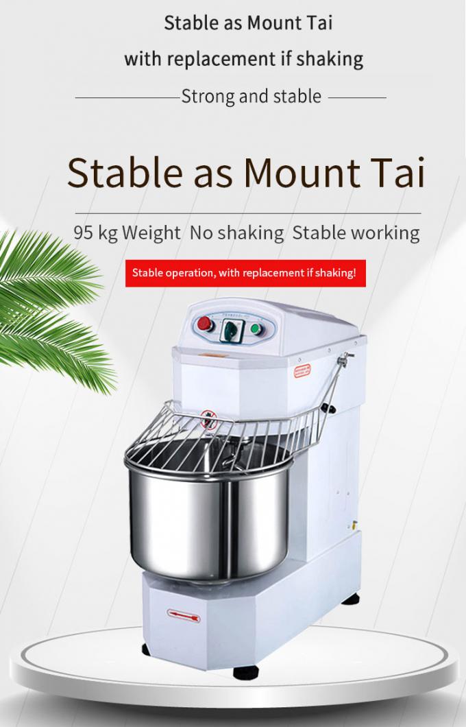 HARGSUN Spiral Bread Mixer , 30 Litre Dough Mixer With Gearbox Driving