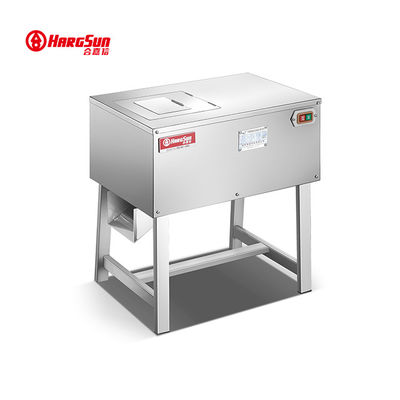 quality  Horizontal Fresh Meat Cutting Machine 750w 45kg 120kg/H With Protective Cover factory