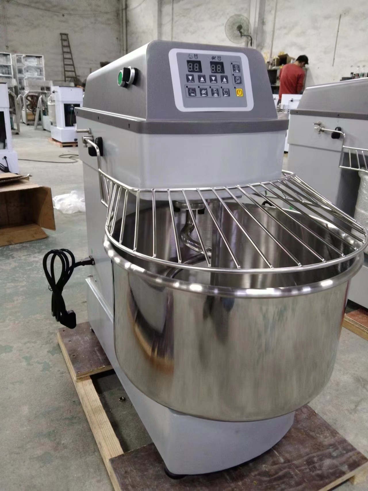 Spiral Dough Large Bread Mixer 220V Spiral Dough Mixer For